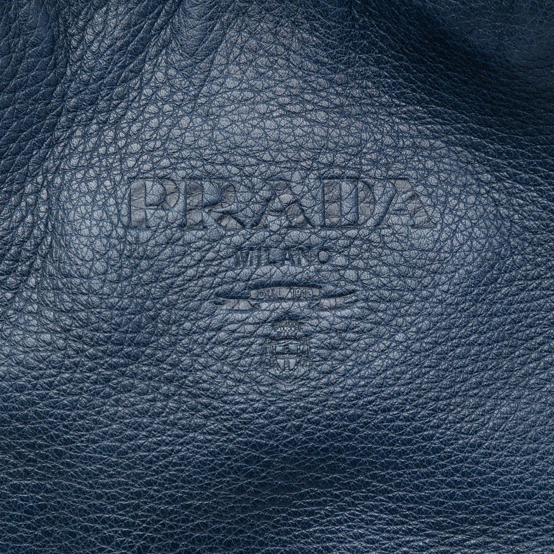 Prada Vitello Daino Shopper Tote
