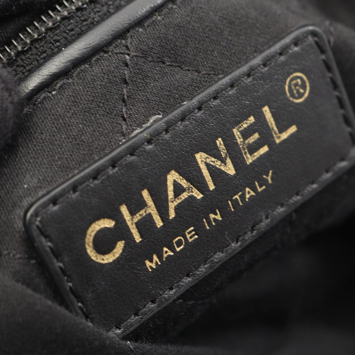 Chanel Large Quilted Shiny Calfskin 22 Backpack