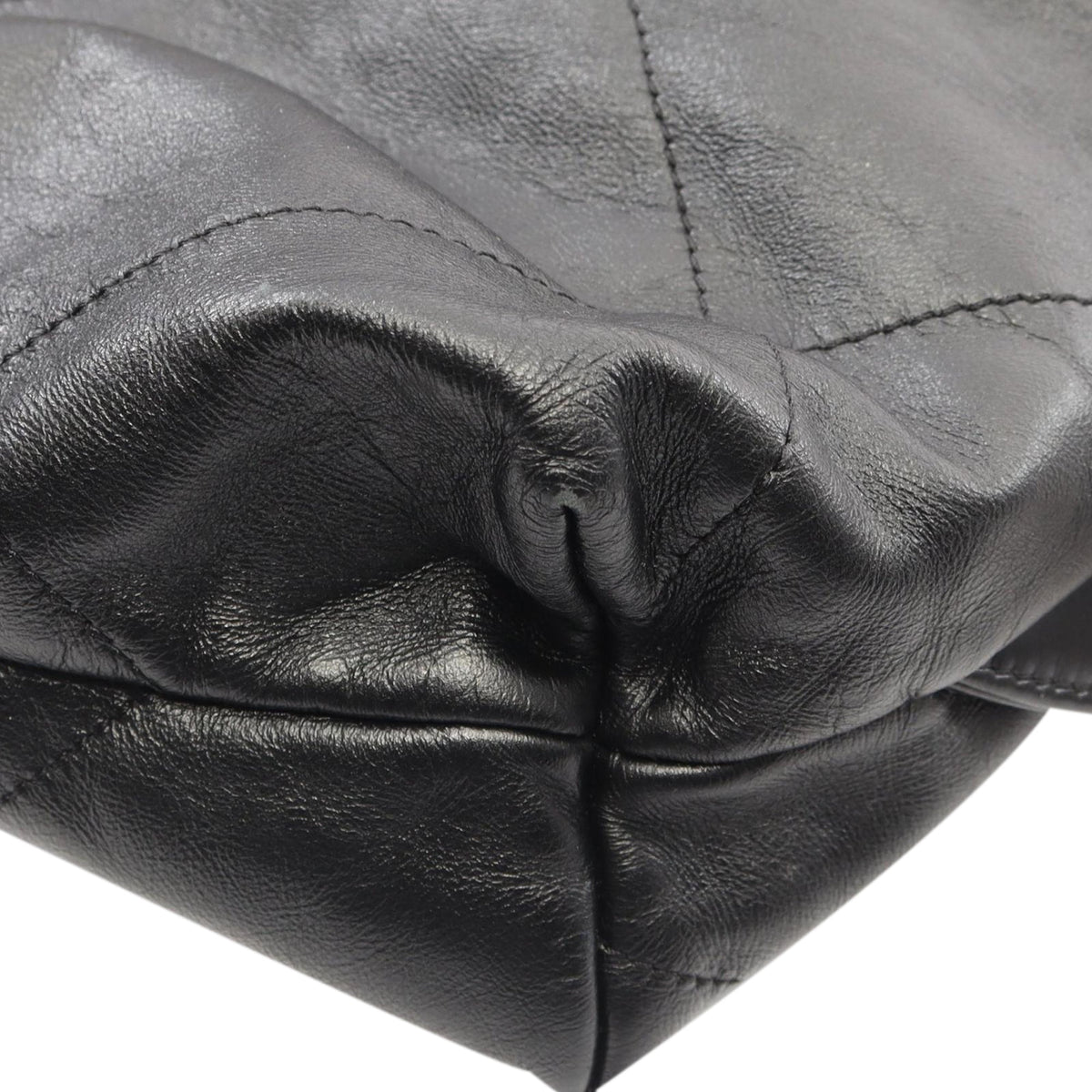 Chanel Large Quilted Shiny Calfskin 22 Backpack