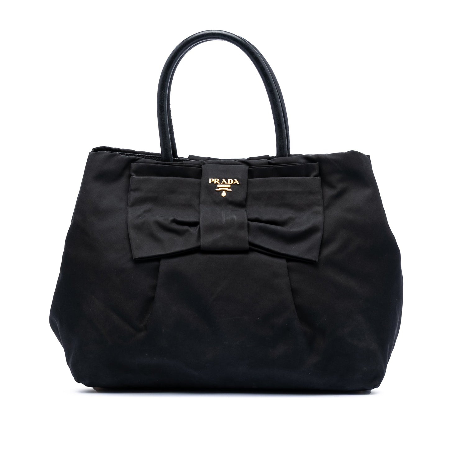 Prada Tessuto Fiocco Bow Tote