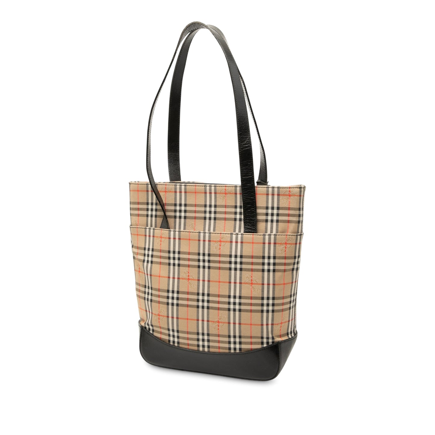 Burberry Haymarket Check Canvas Tote