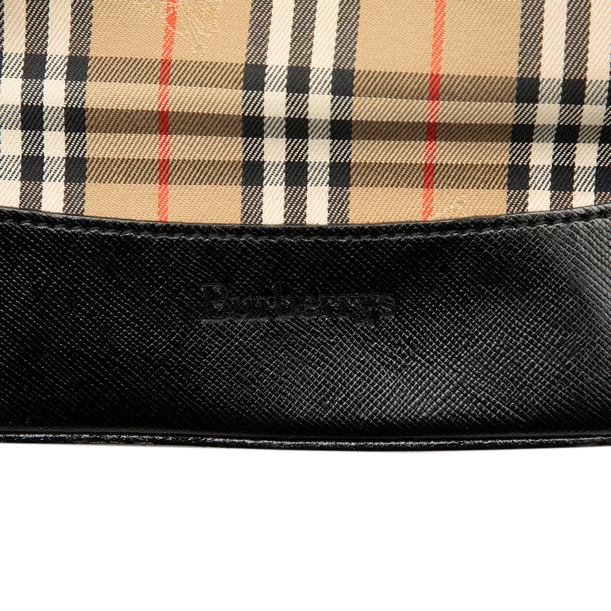 Burberry Haymarket Check Canvas Tote