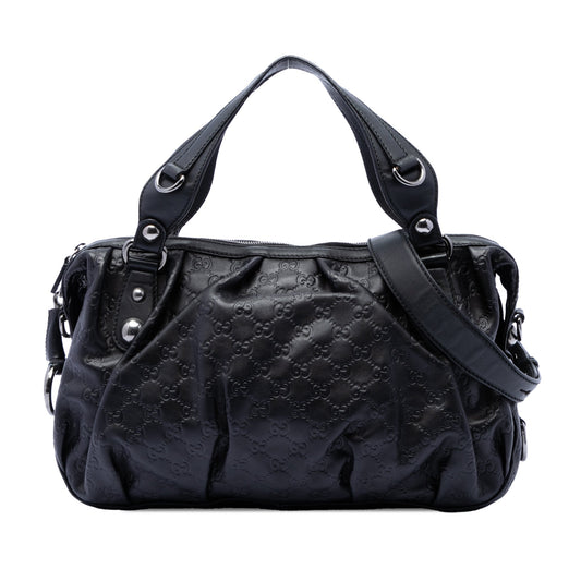 Gucci Guccissima Icon Bit Satchel