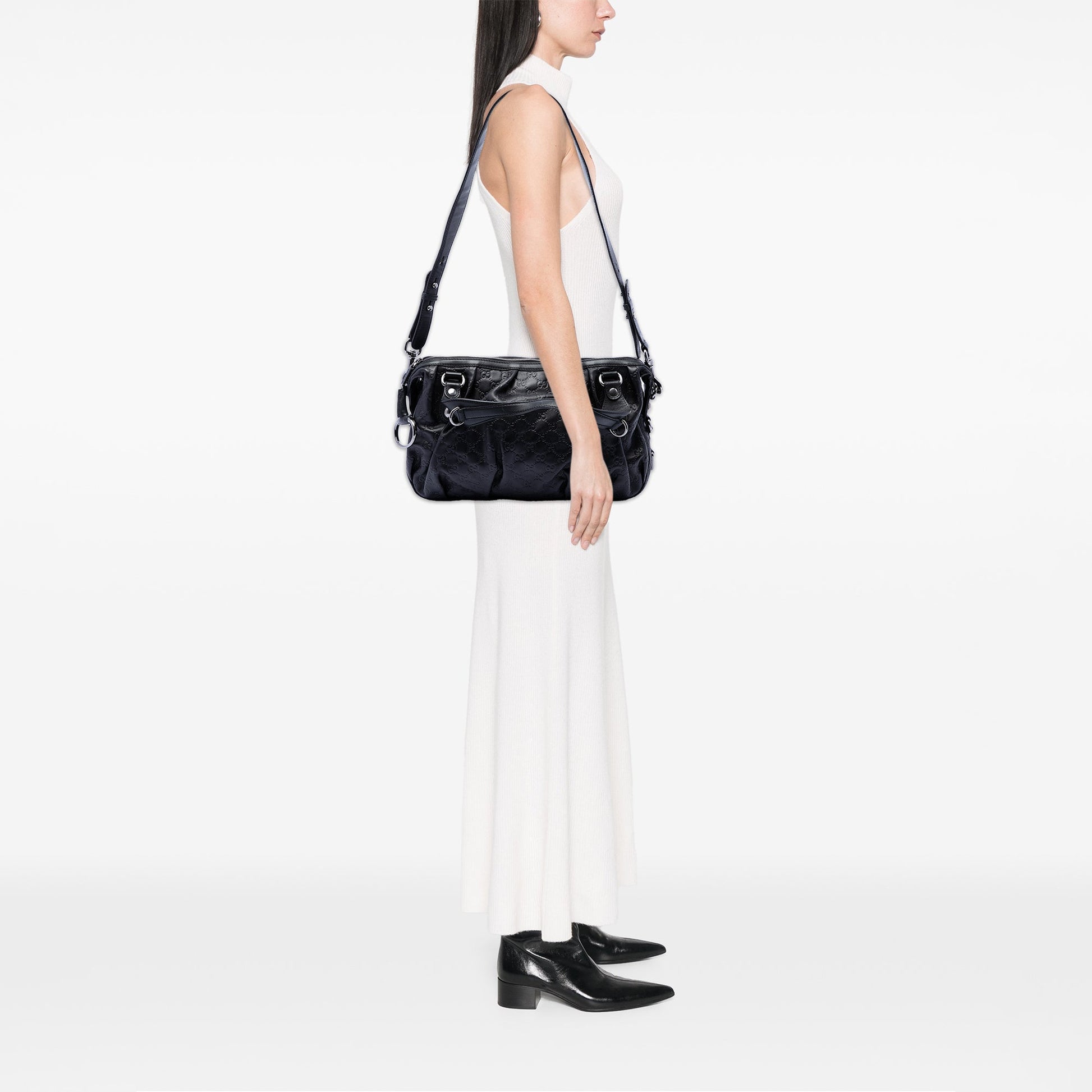Gucci Guccissima Icon Bit Satchel
