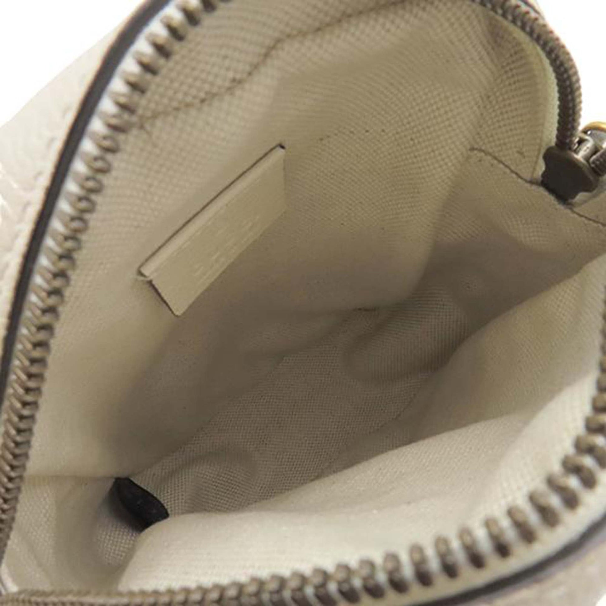 Gucci Mini Grained Calfskin Logo Crossbody