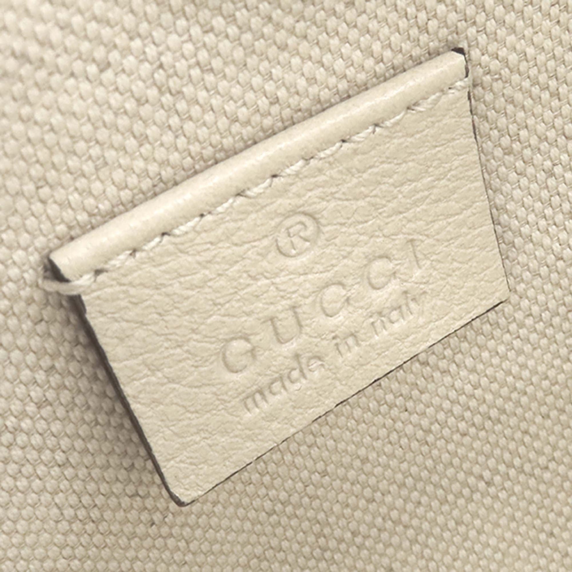 Gucci Mini Grained Calfskin Logo Crossbody