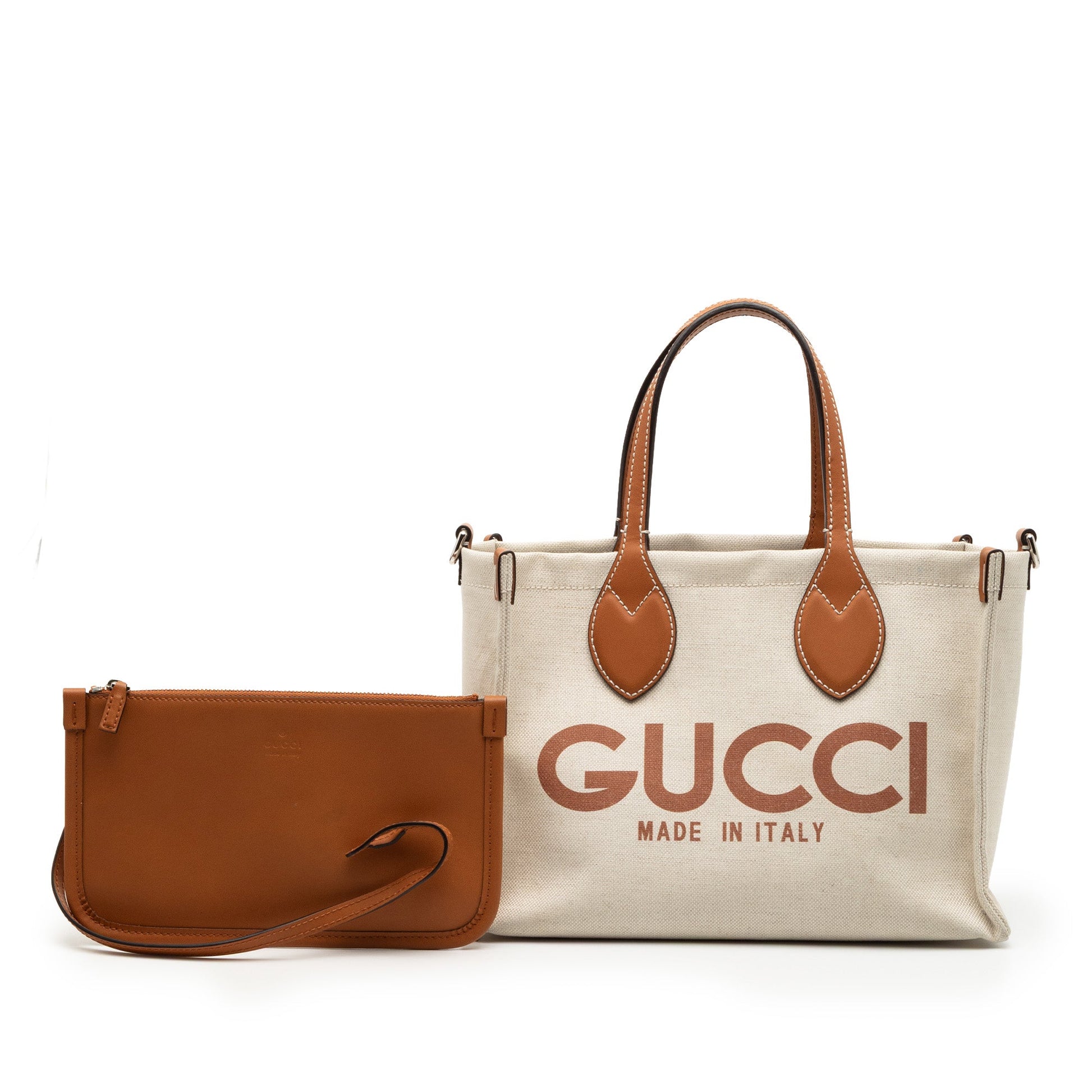 Gucci Medium Canvas Logo Tote