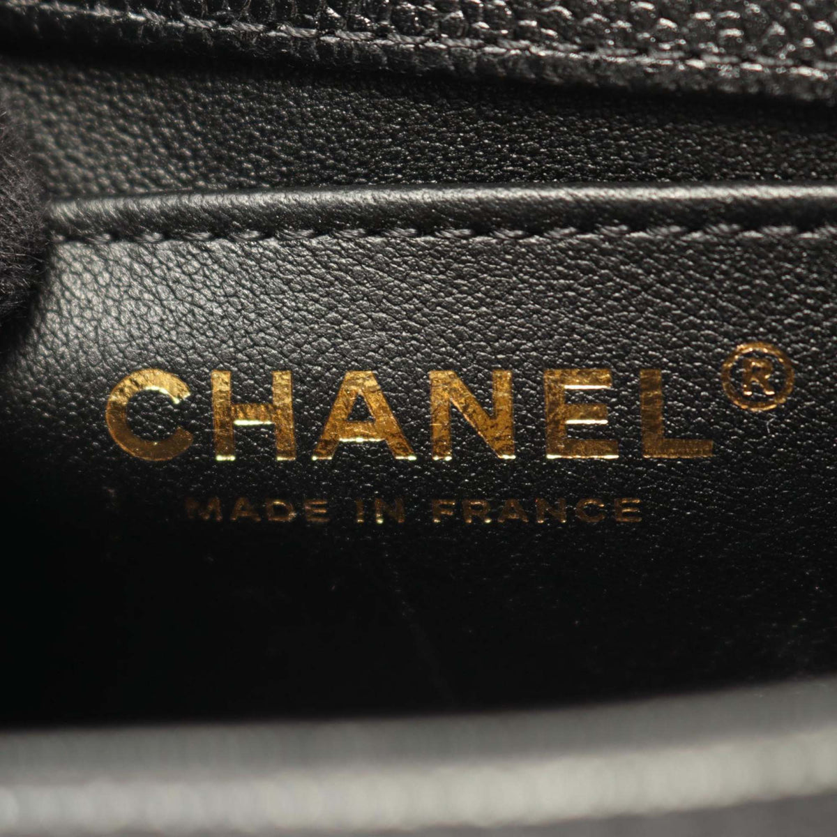 Chanel Small Quilted Caviar Boy Messenger Bag — Black