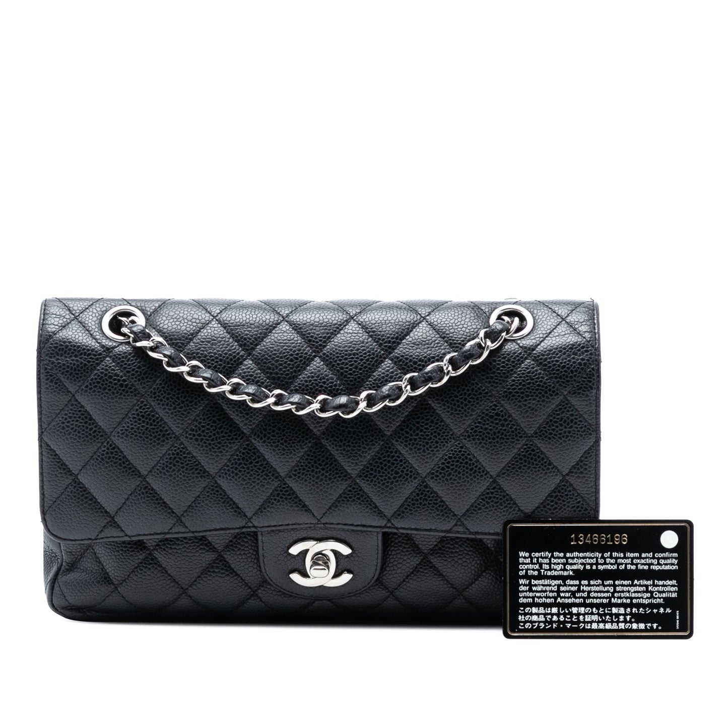 Chanel Medium Classic Caviar Double Flap