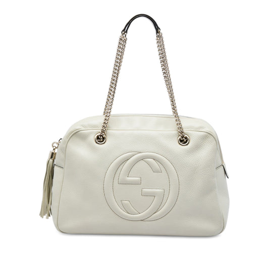 Gucci Calfskin Soho Chain Shoulder Bag