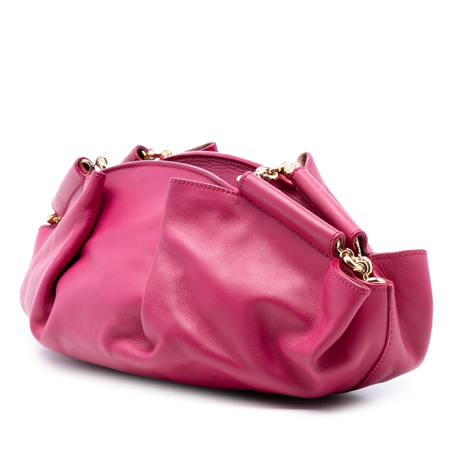 LOEWE Leather Paseo Chain Satchel