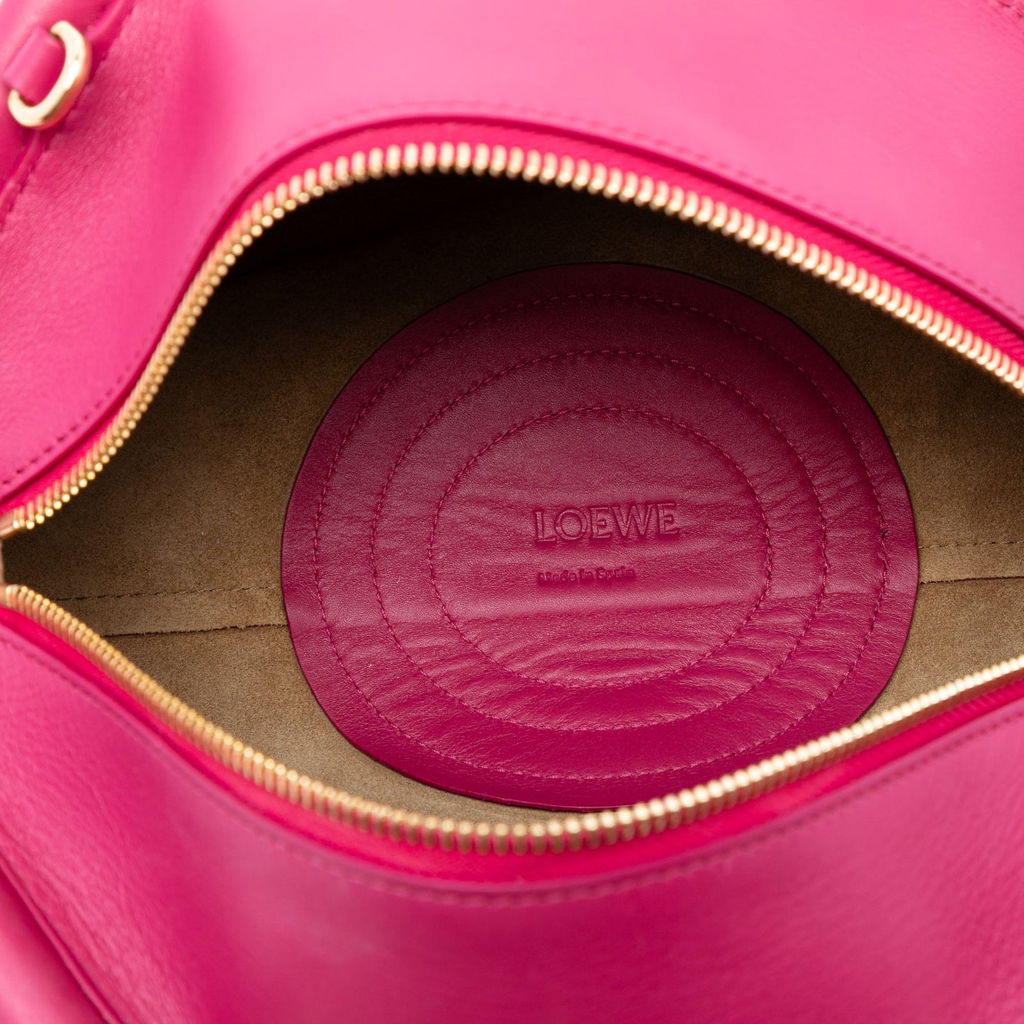 LOEWE Leather Paseo Chain Satchel