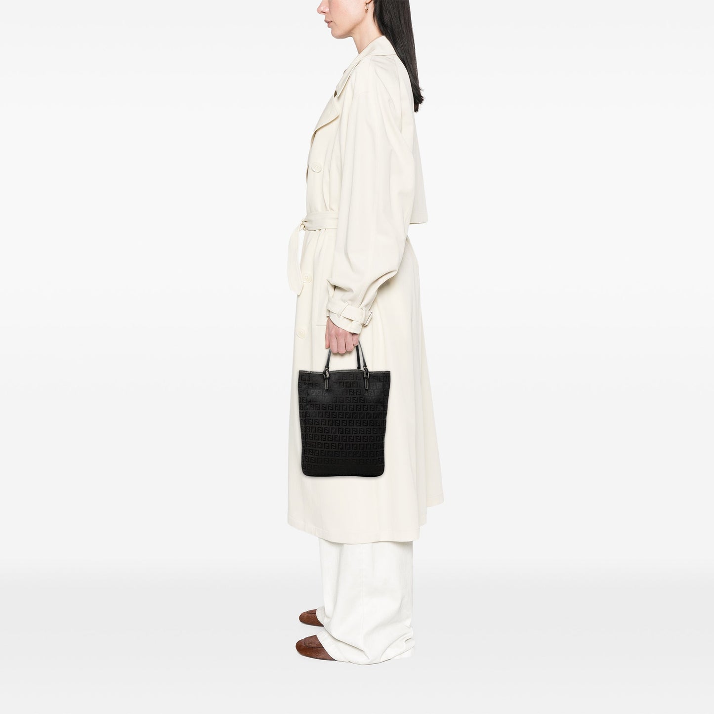 Fendi Zucchino Canvas Tote