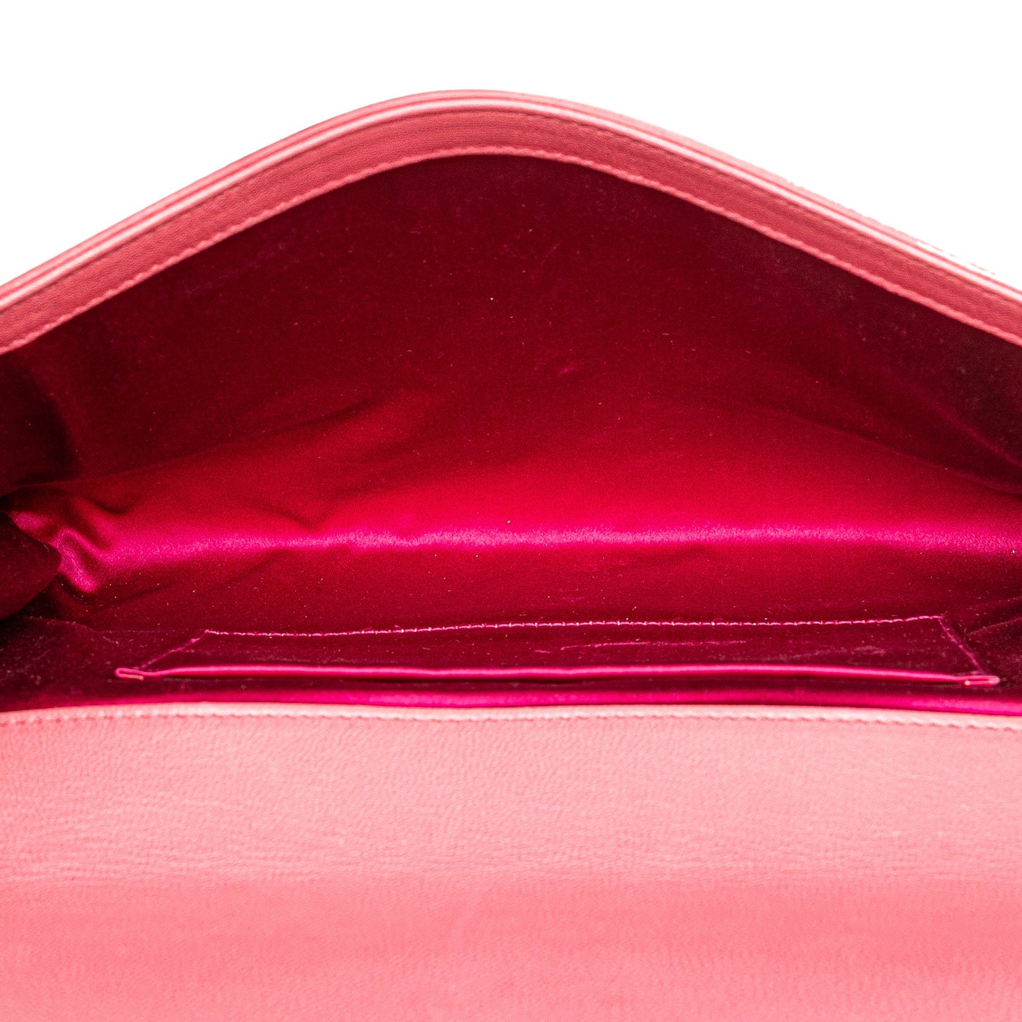 Saint Laurent Large Leather Belle de Jour Clutch
