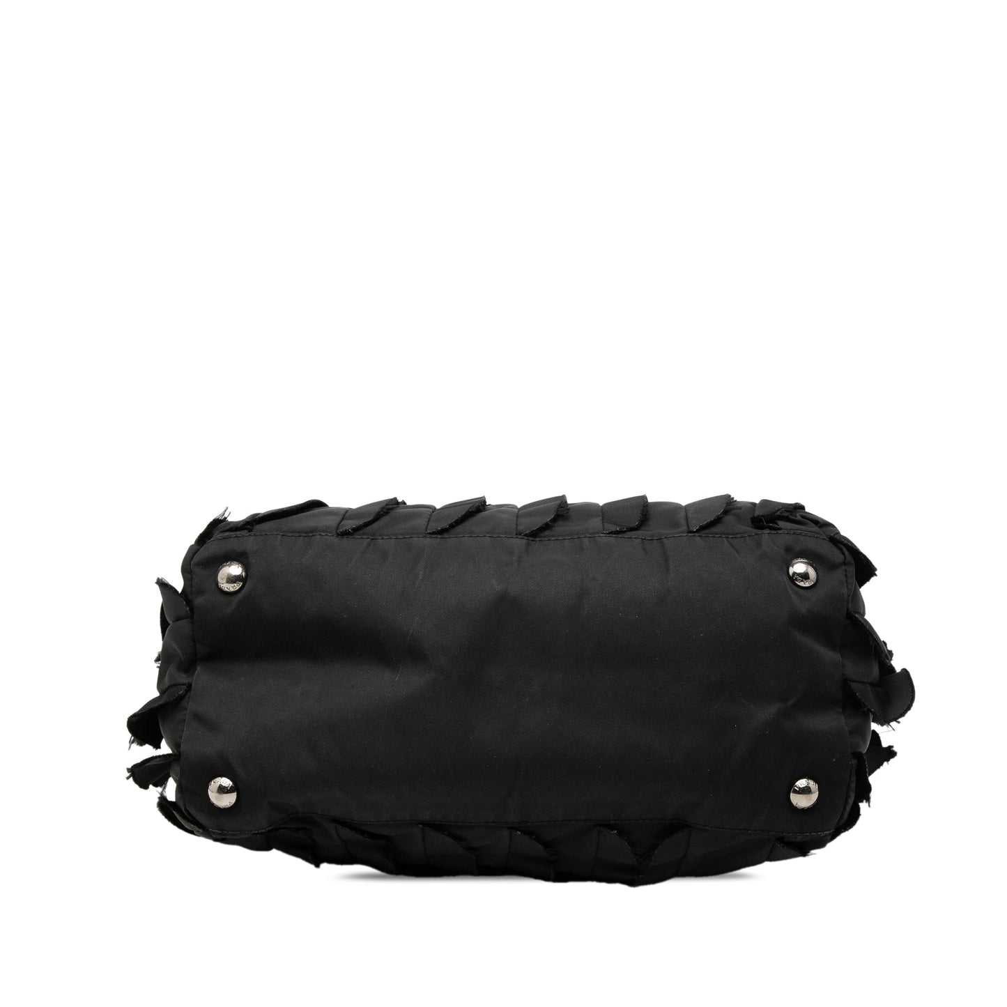 Prada Tessuto Ruffle Tote