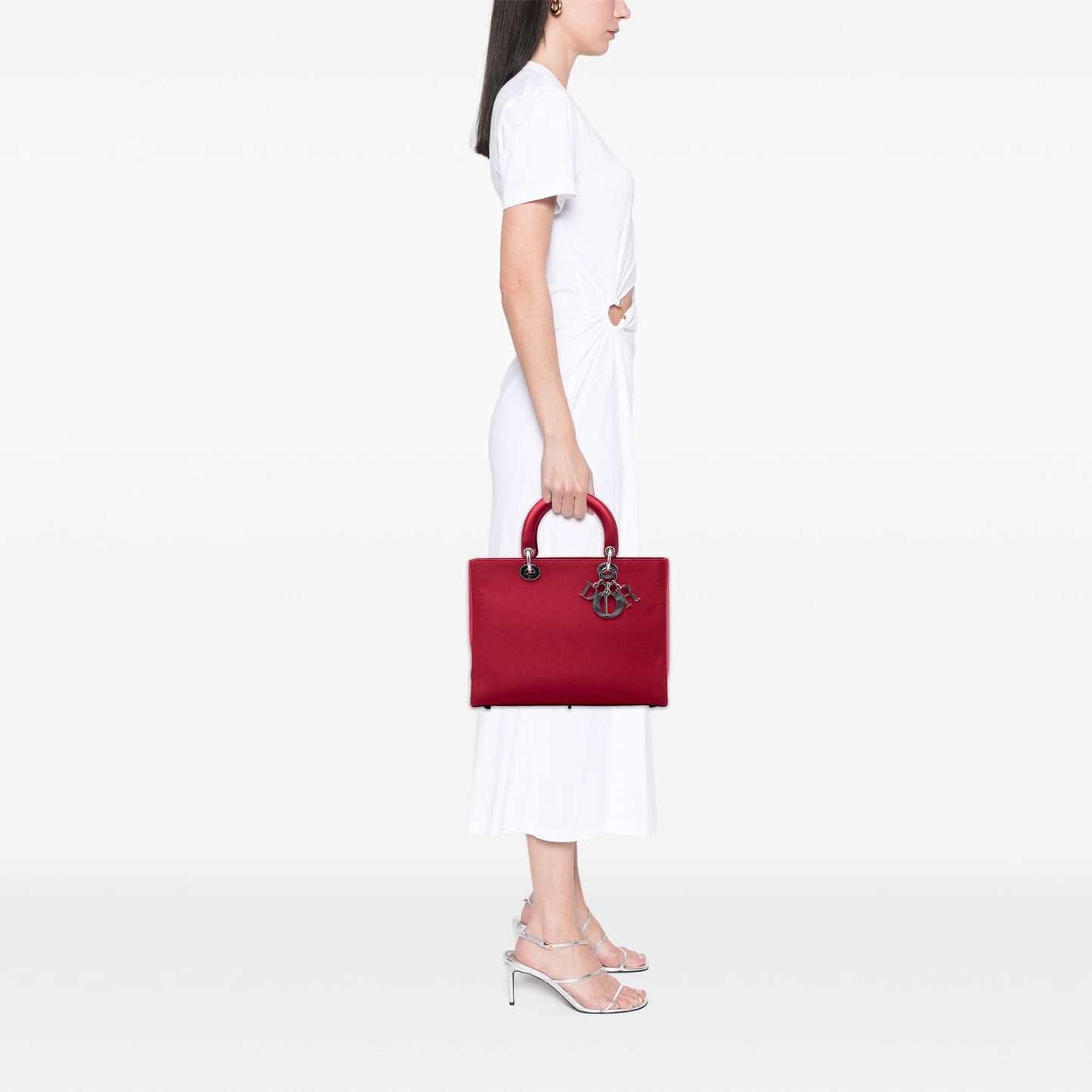 Large Satin Lady Dior