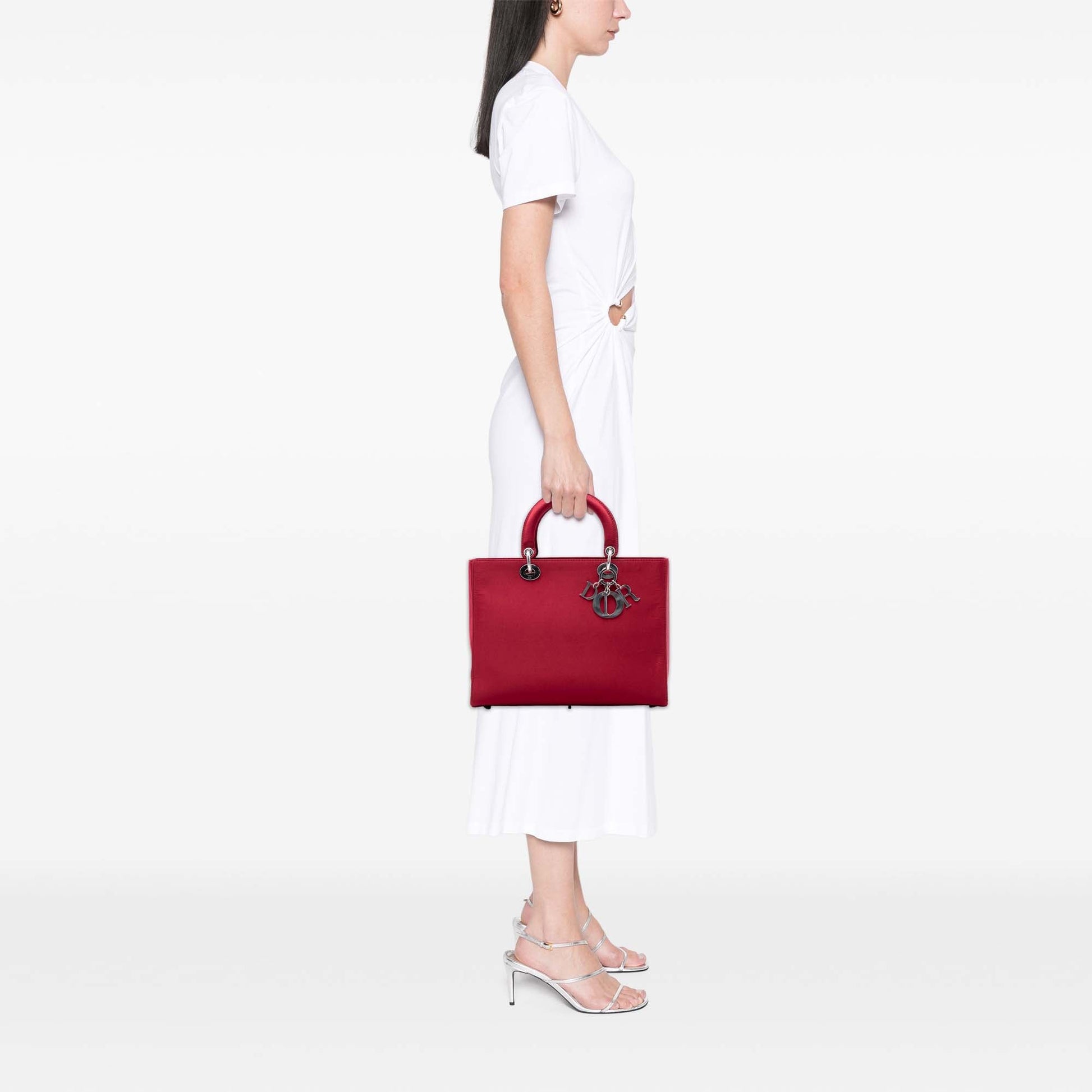 Large Satin Lady Dior