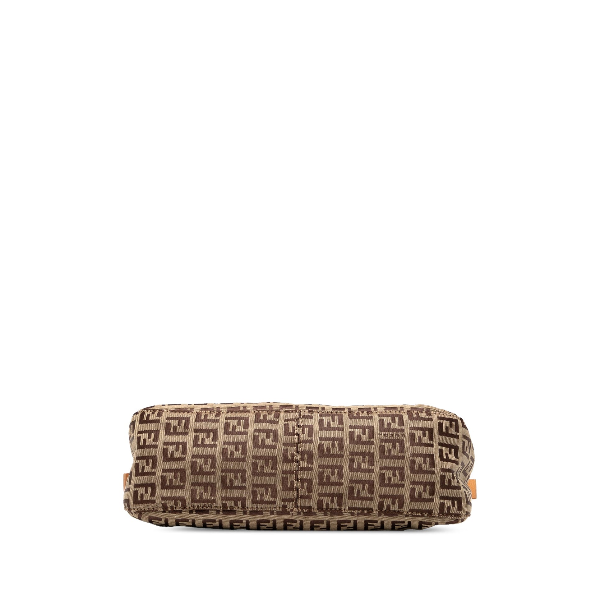 Fendi Zucchino Canvas Shoulder Bag