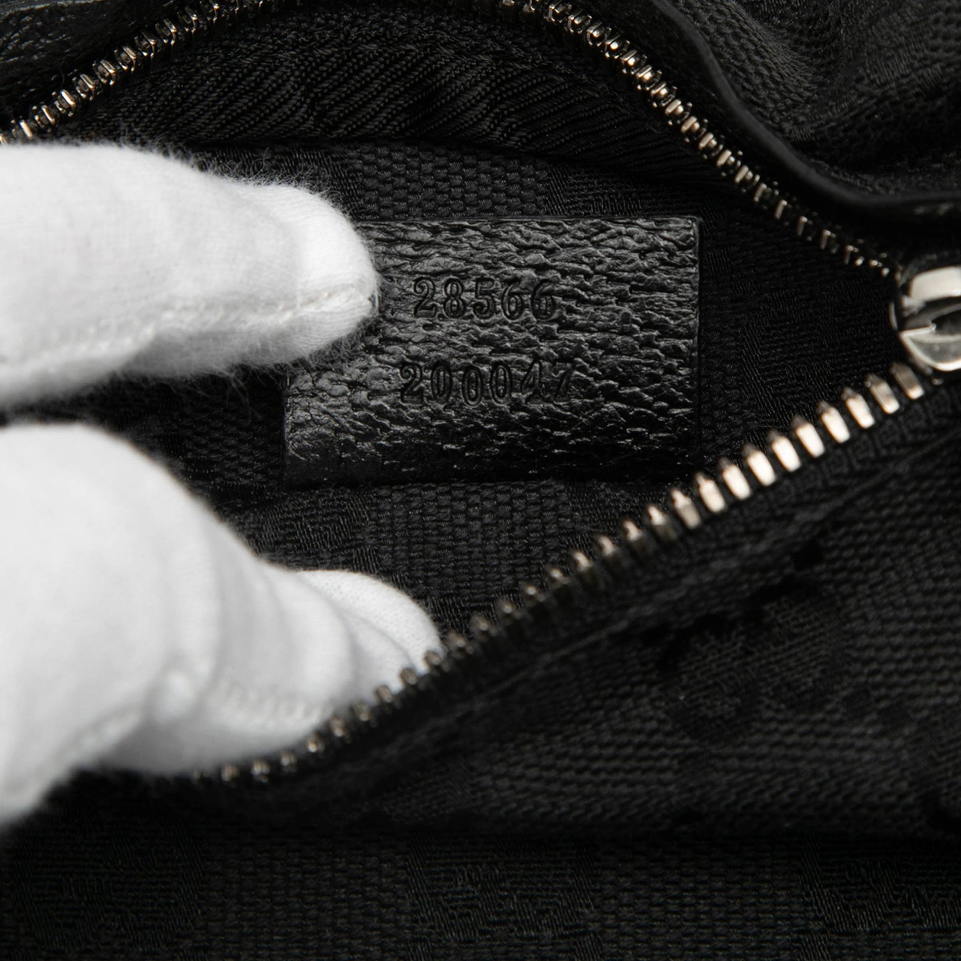 GG Canvas Double Pocket Belt Bag