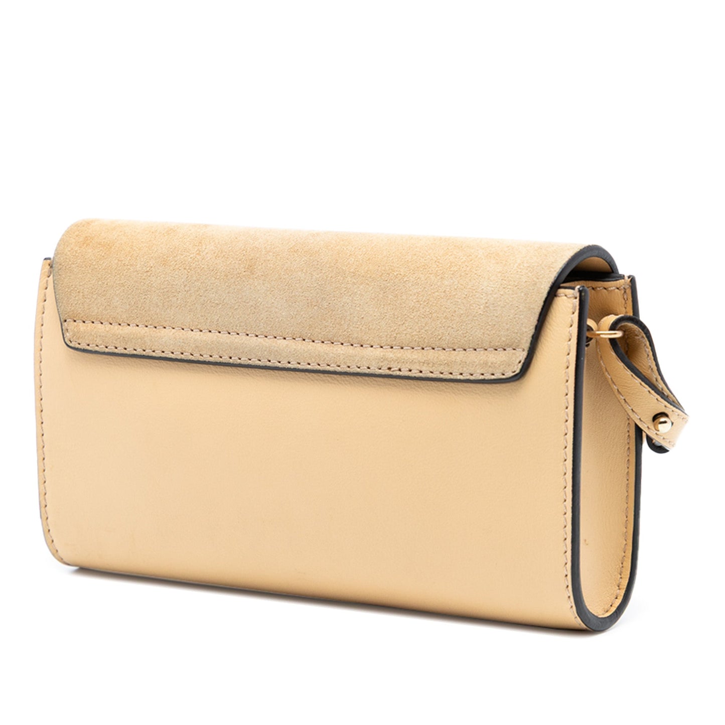 Chloé Mini Calfskin and Suede Faye Crossbody