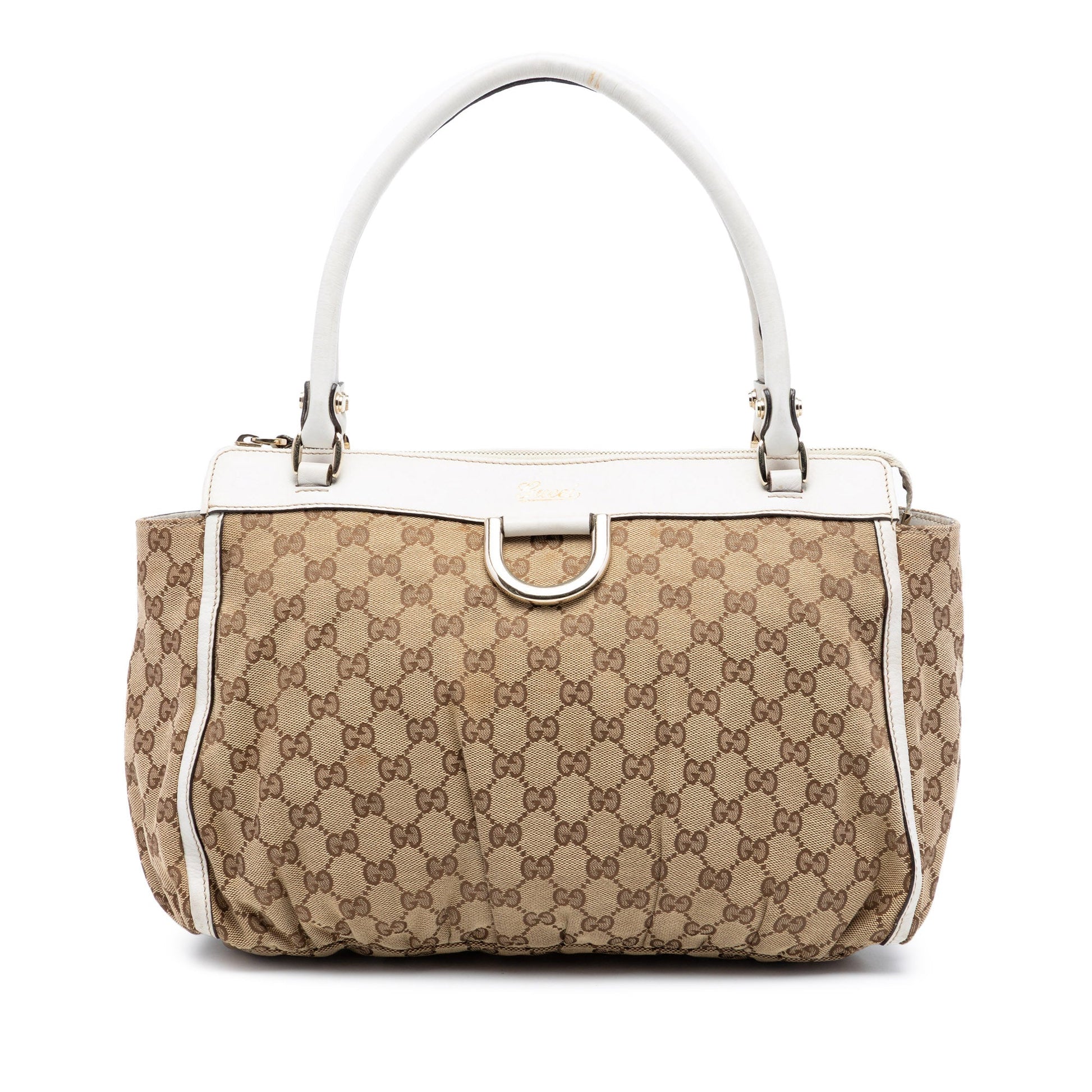 Gucci GG Canvas Abbey D Ring Tote