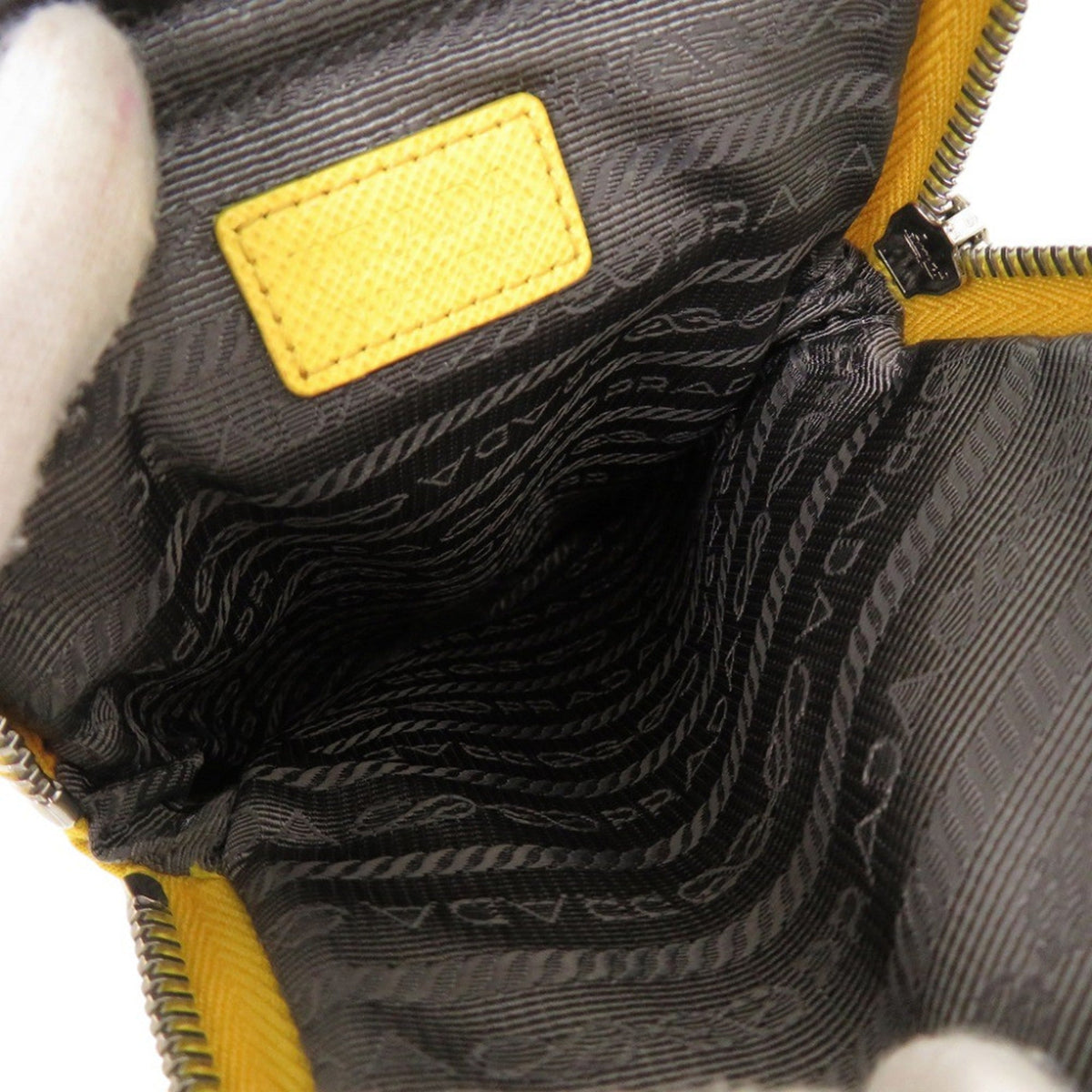 Prada Saffiano Phone Pouch