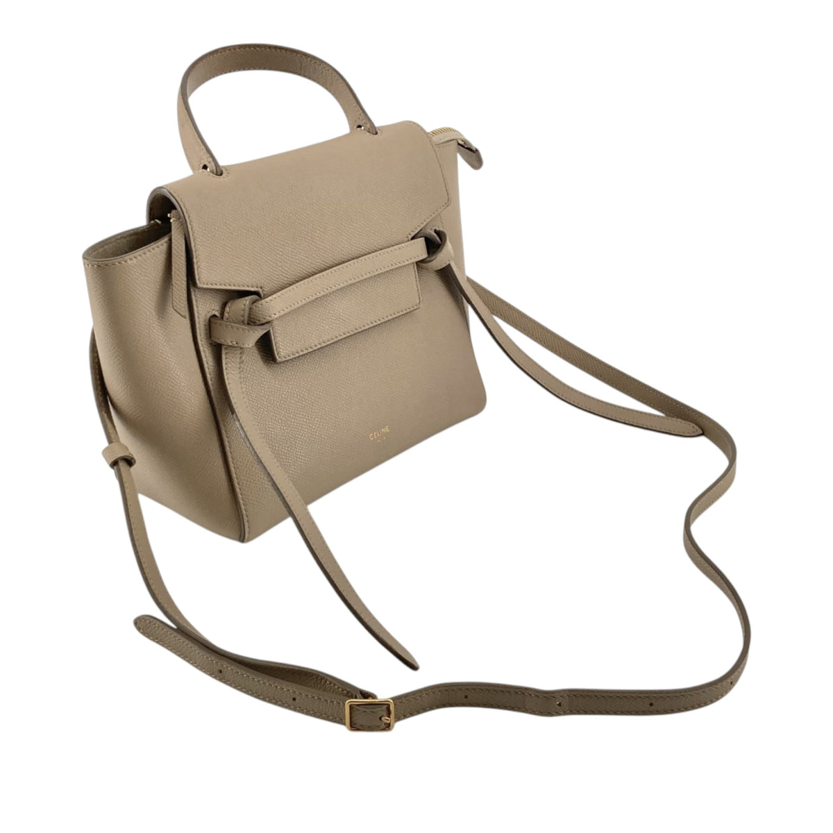 Celine Nano Grained Calfskin Belt Bag