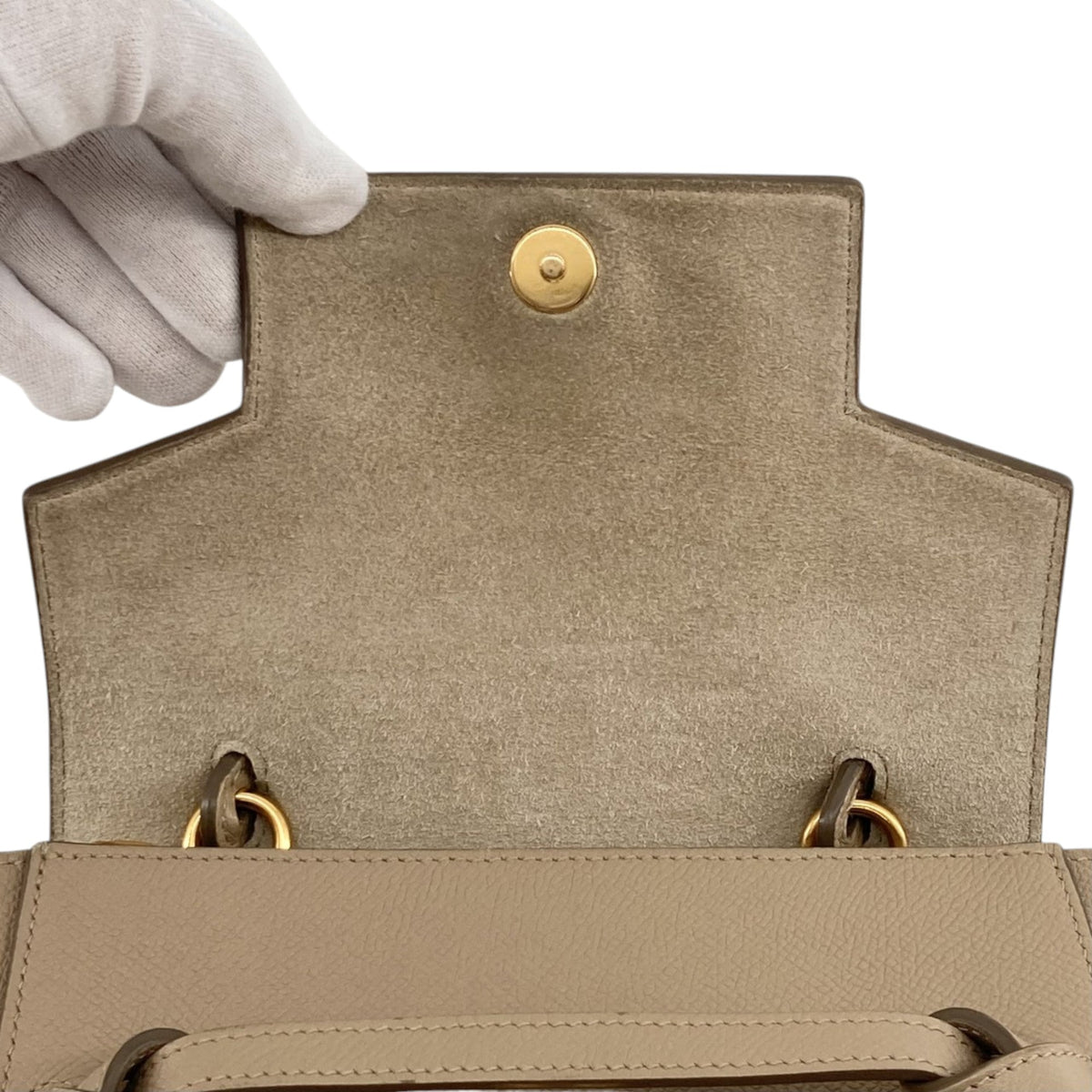 Celine Nano Grained Calfskin Belt Bag