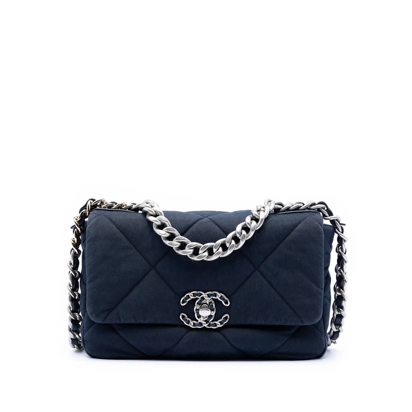 Chanel Medium Quilted Jersey 19 Flap