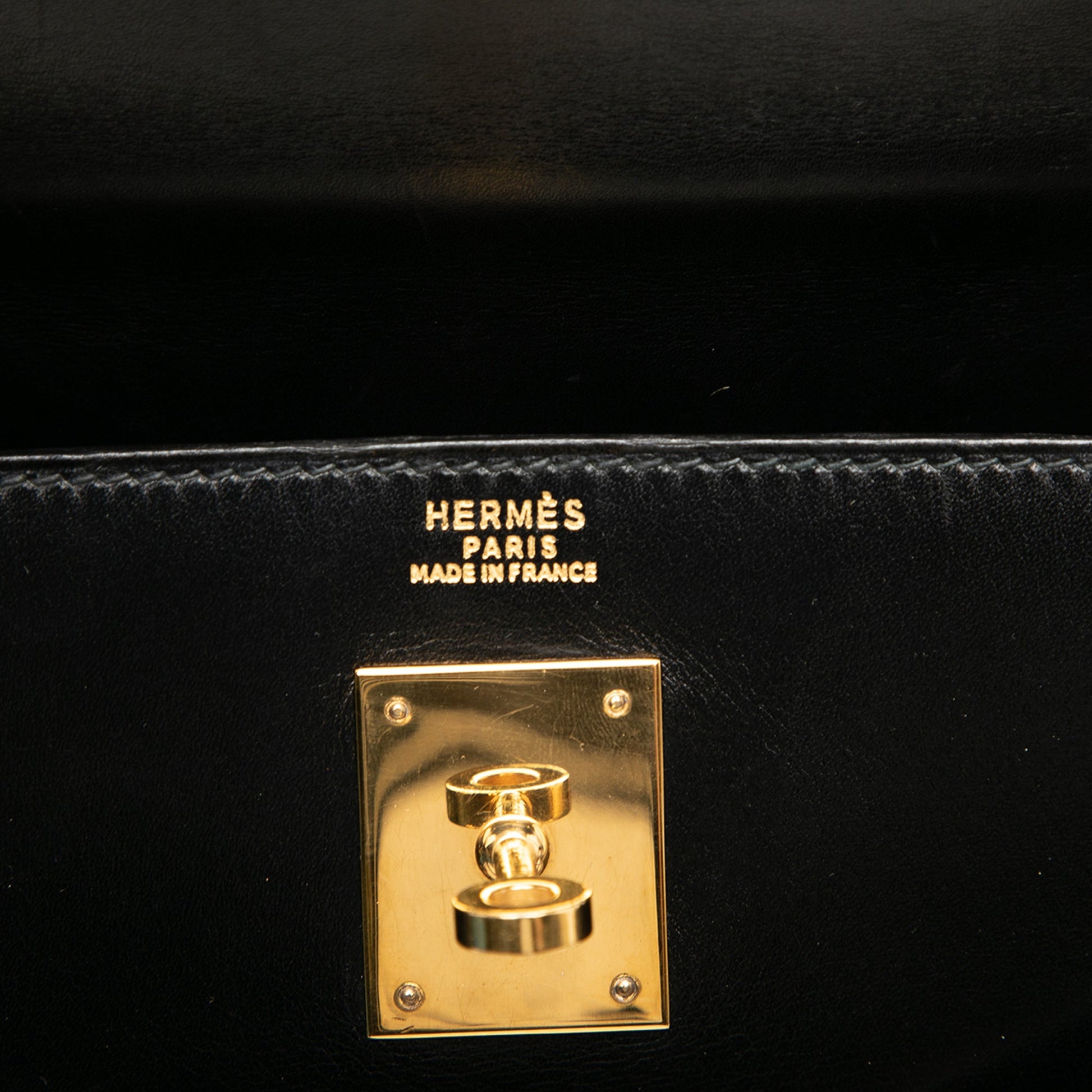 Hermès Box Calf Kelly Sellier 32