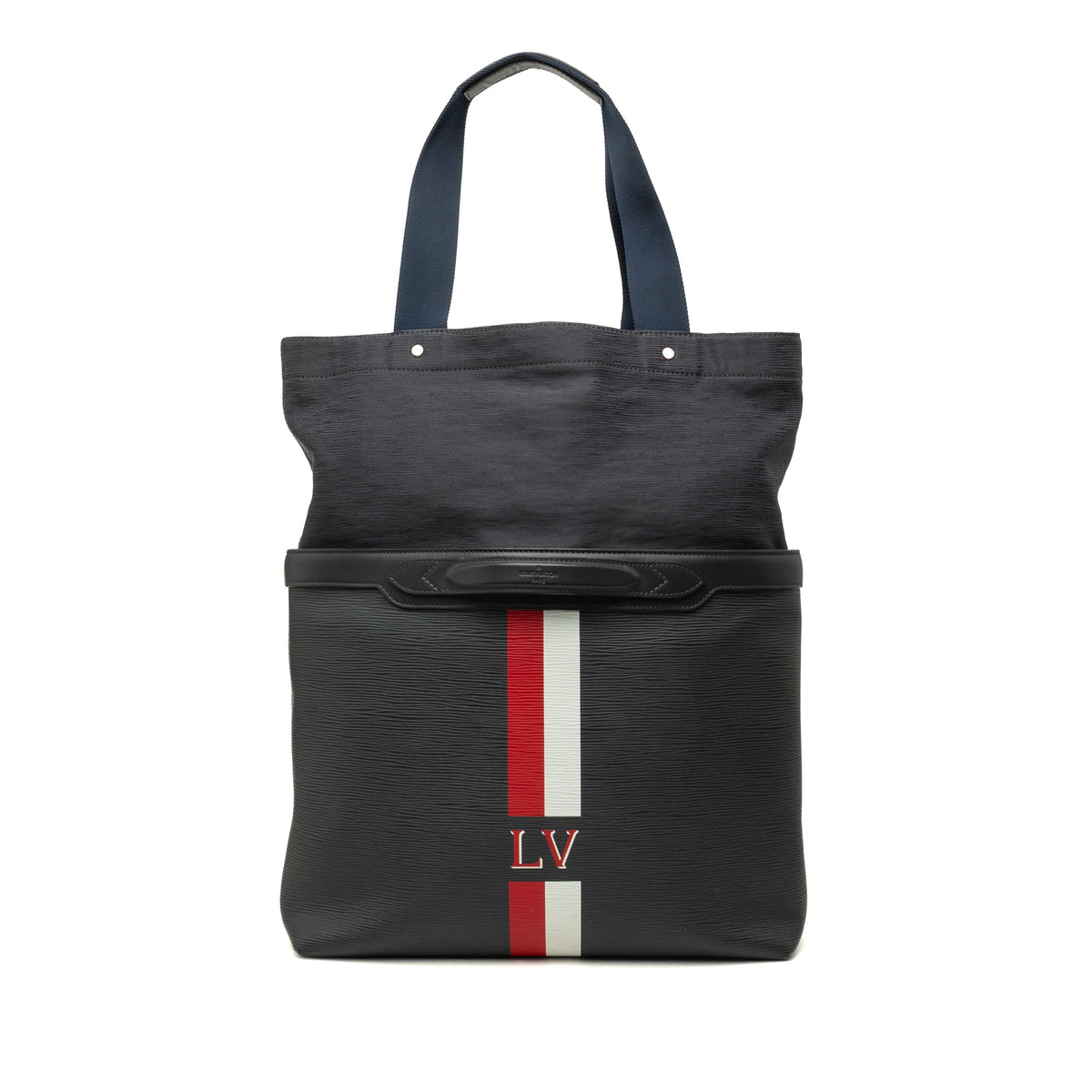 Louis Vuitton Epi Paint Stripe Cabas — Blue