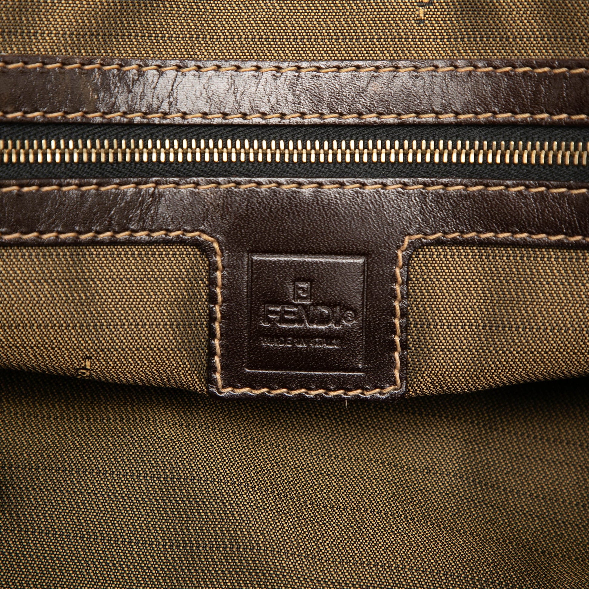 Fendi Zucca Canvas Travel Bag
