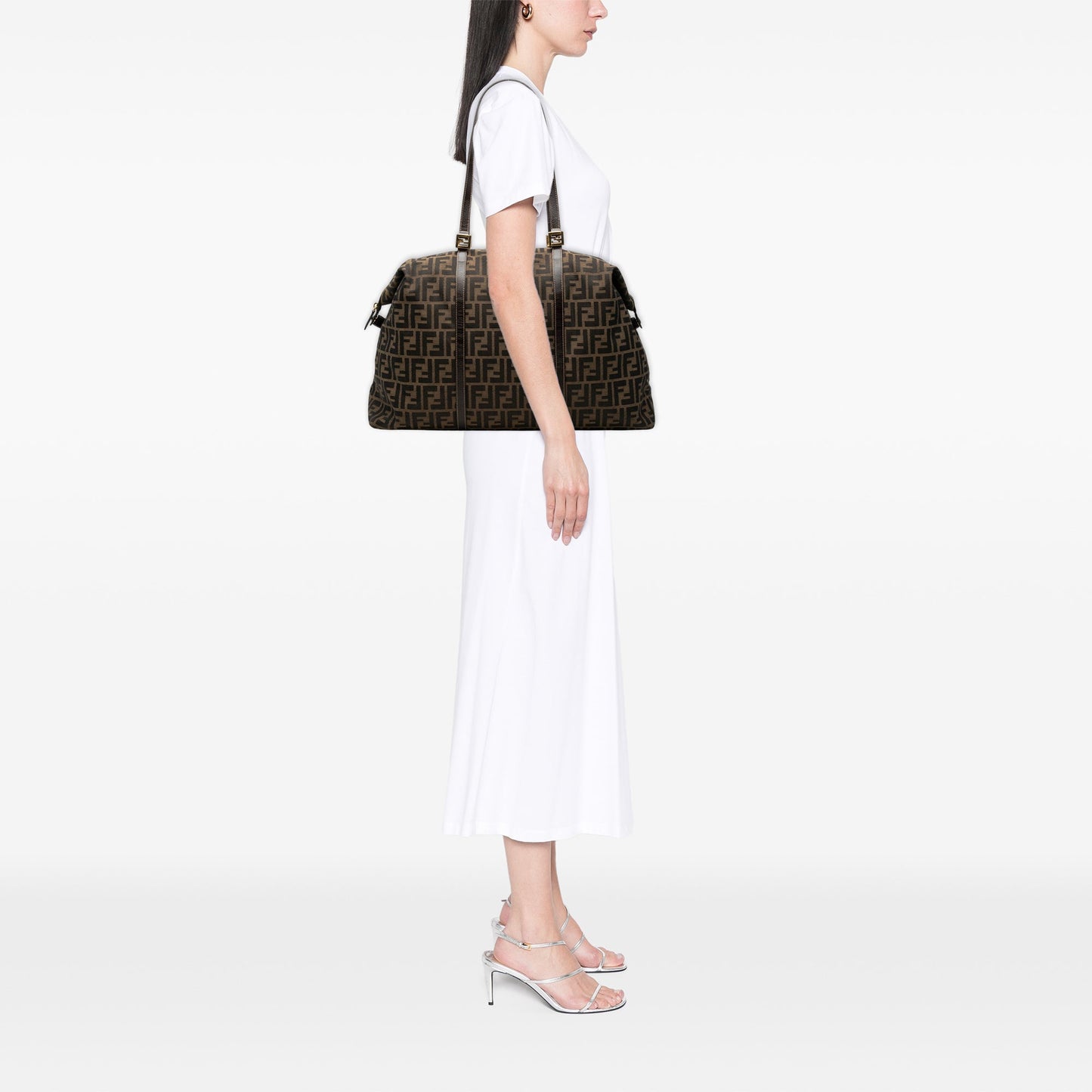 Fendi Zucca Canvas Travel Bag