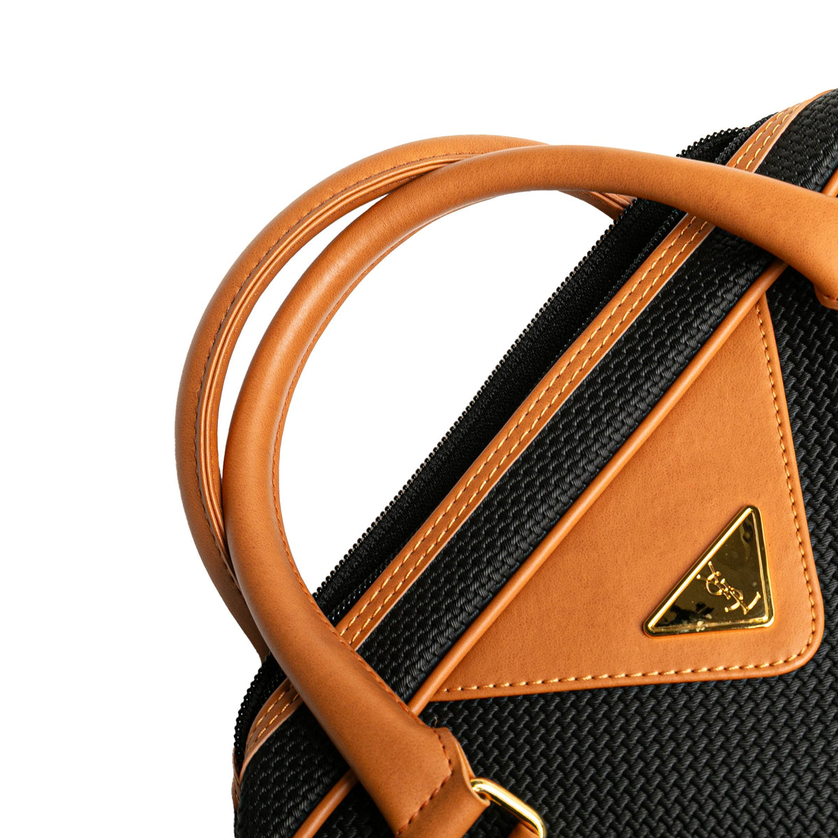 Saint Laurent PVC Boston Bag