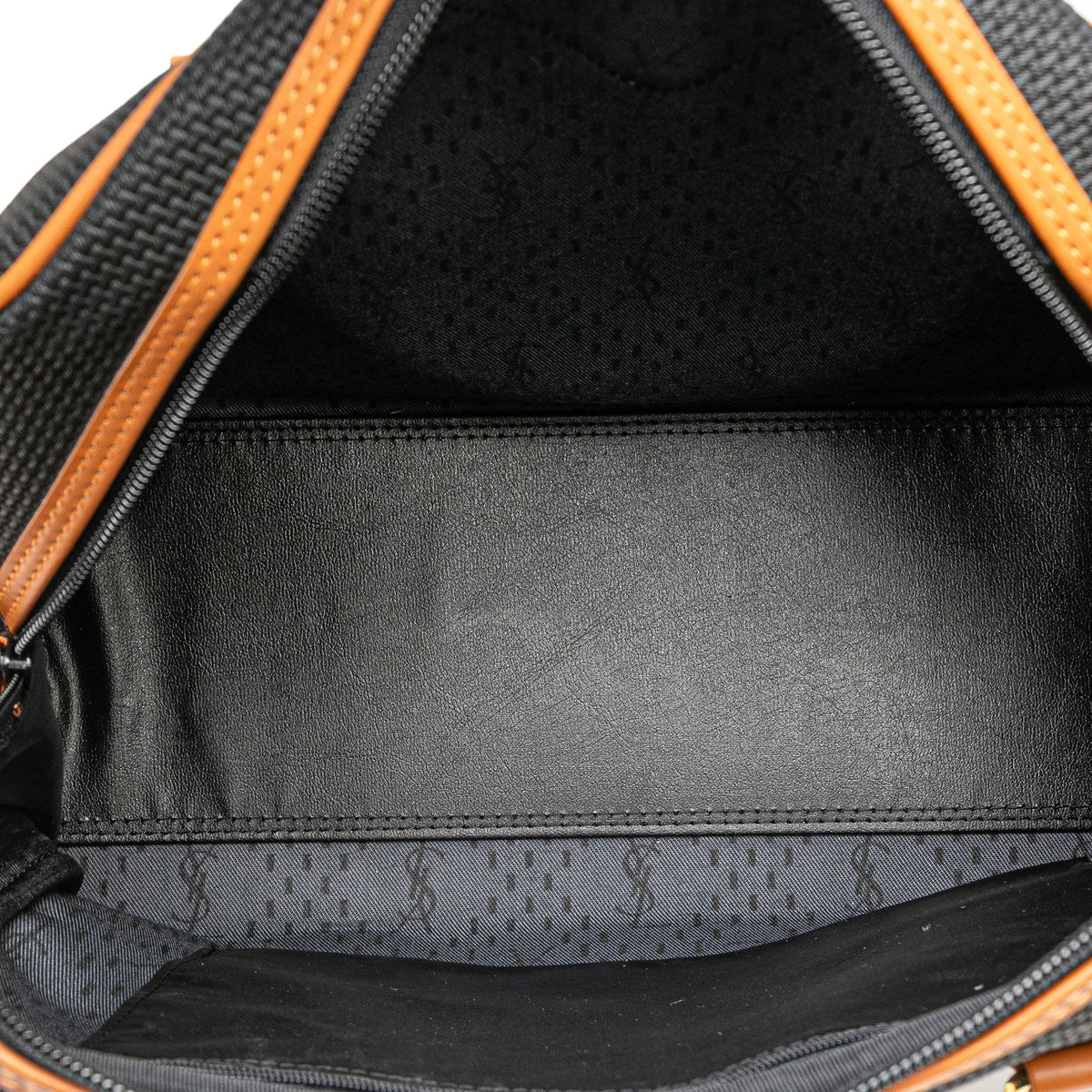 Saint Laurent PVC Boston Bag