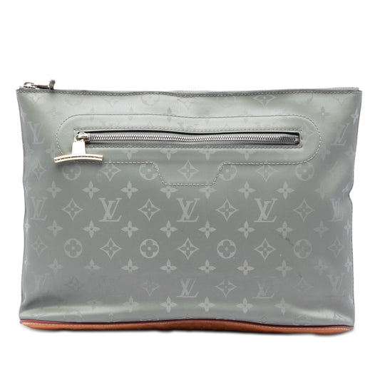 Louis Vuitton Monogram Titanium Pochette Cosmos