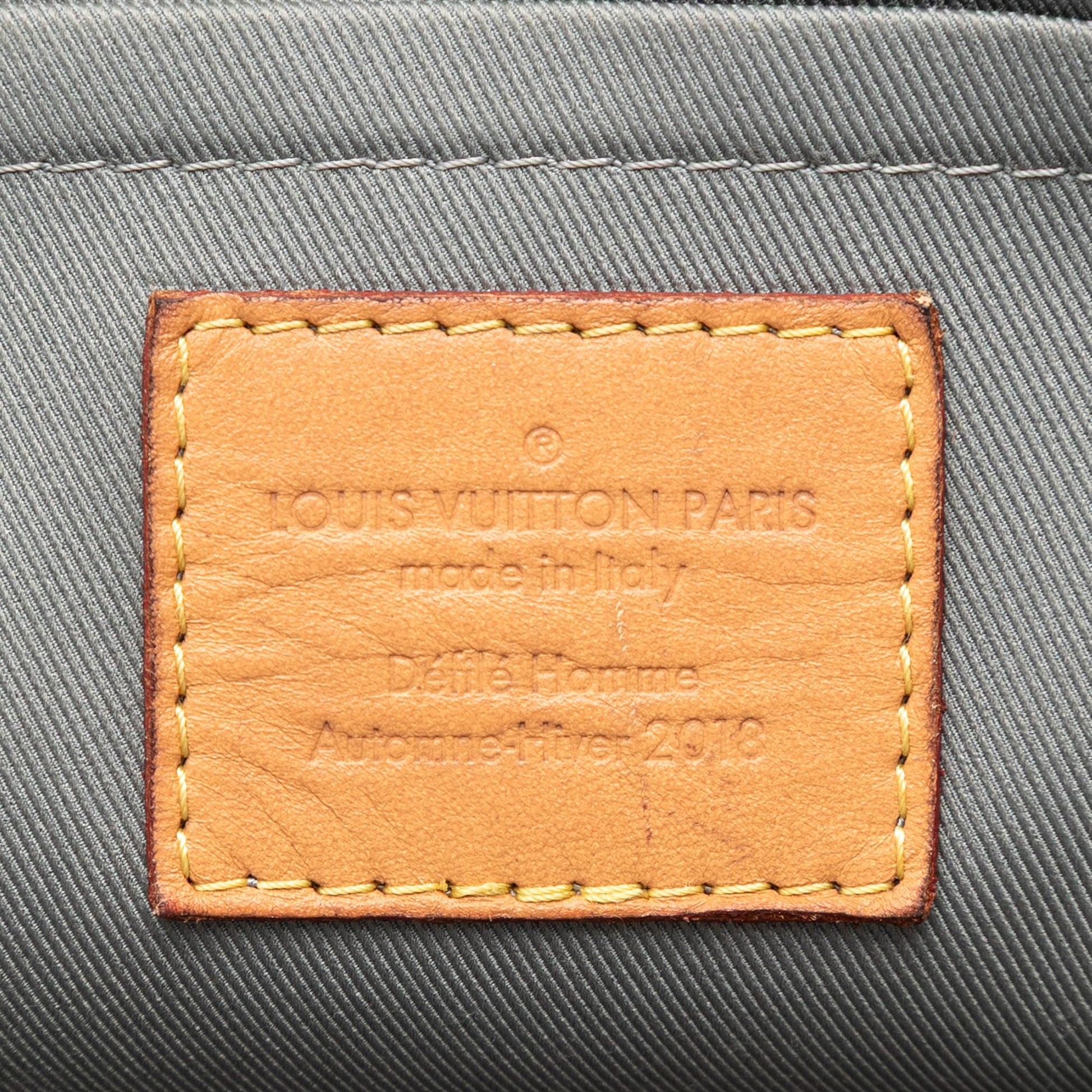 Louis Vuitton Monogram Titanium Pochette Cosmos