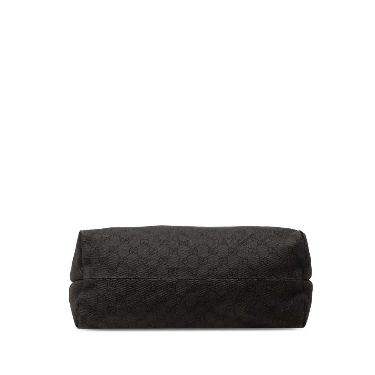 Gucci GG Denim Bamboo Tassel Tote