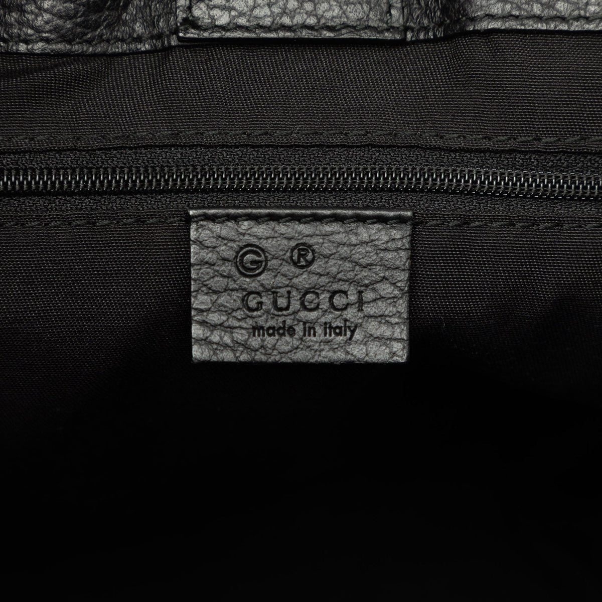 Gucci GG Denim Bamboo Tassel Tote