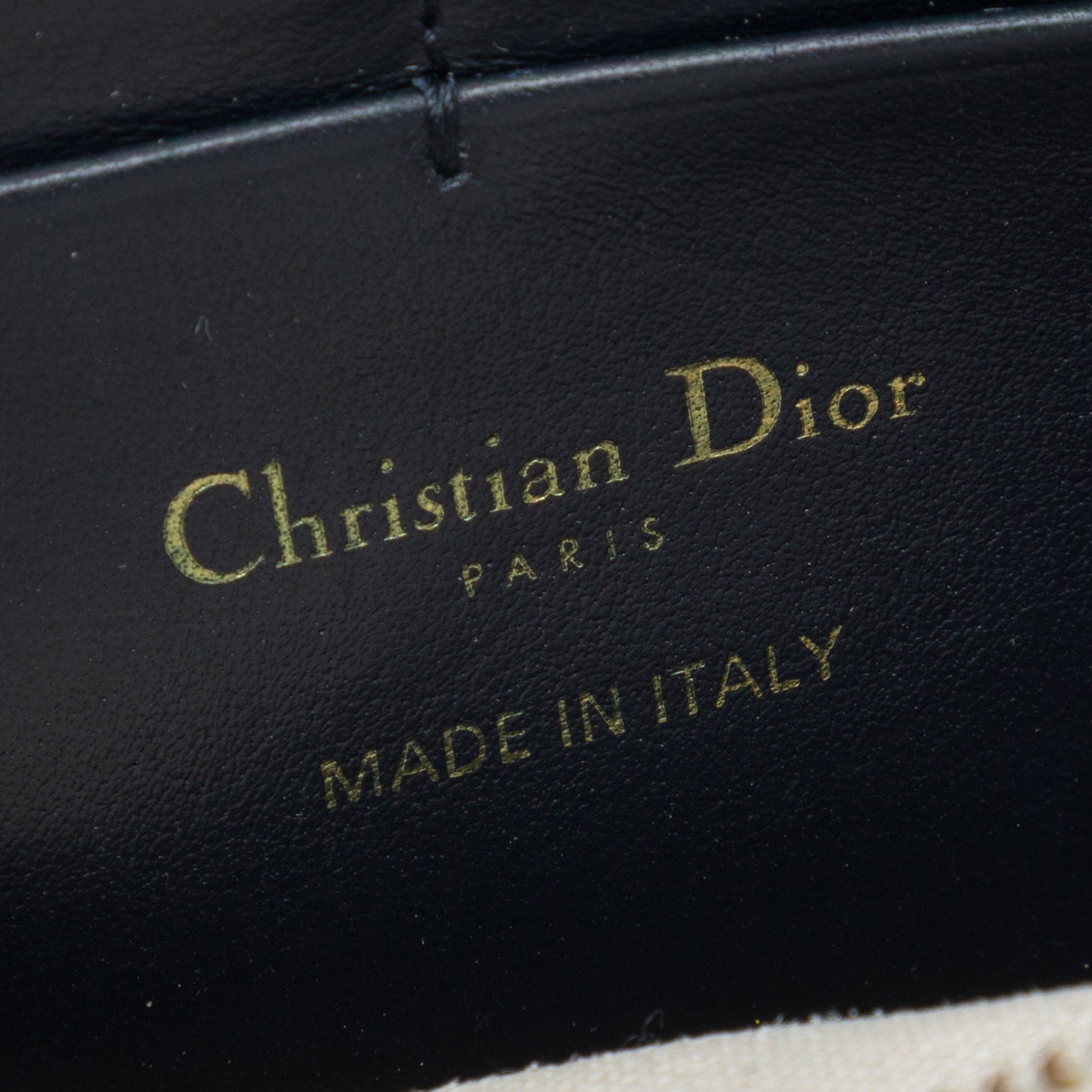 Dior Oblique Canvas Saddle Pouch Wallet on Chain