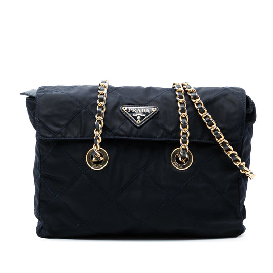 Impuntu Tessuto Chain Shoulder Bag