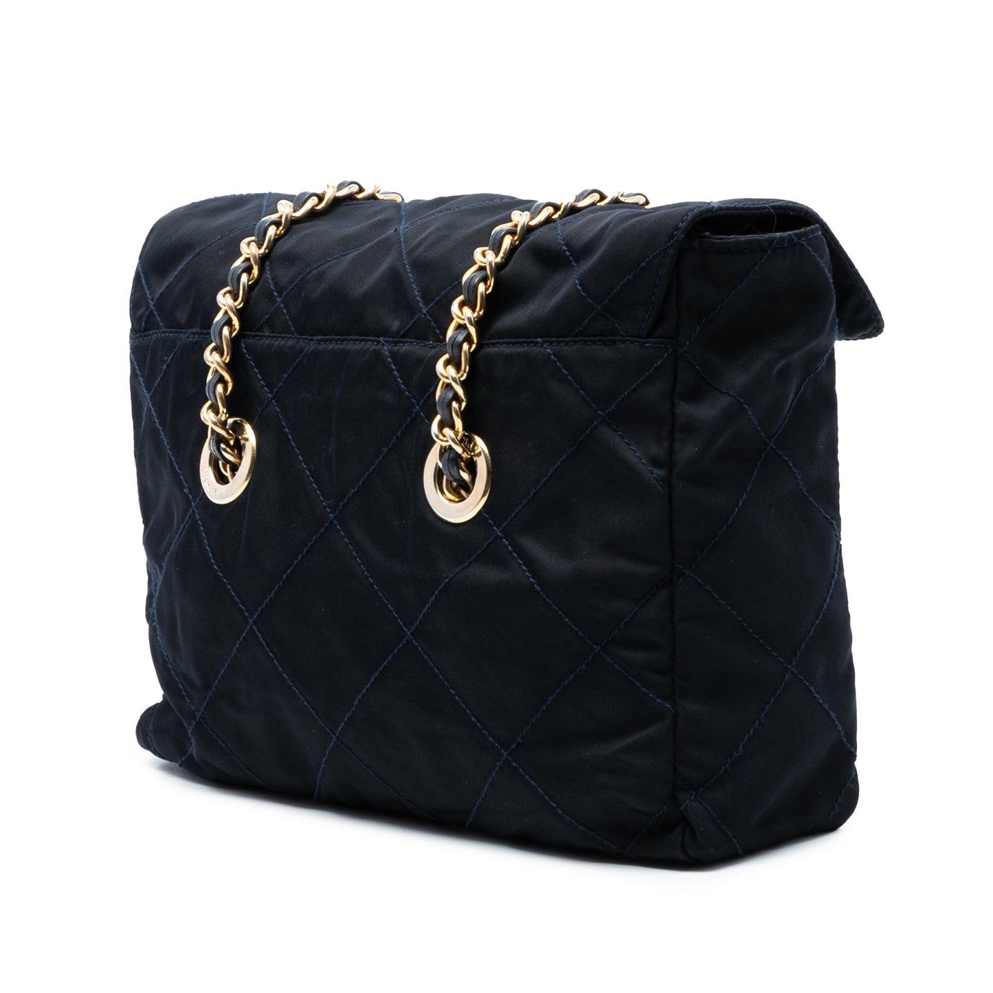 Impuntu Tessuto Chain Shoulder Bag
