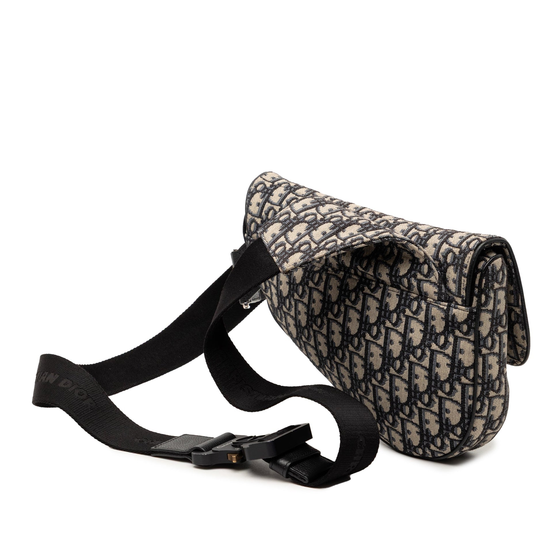 Dior Oblique Canvas Saddle Crossbody