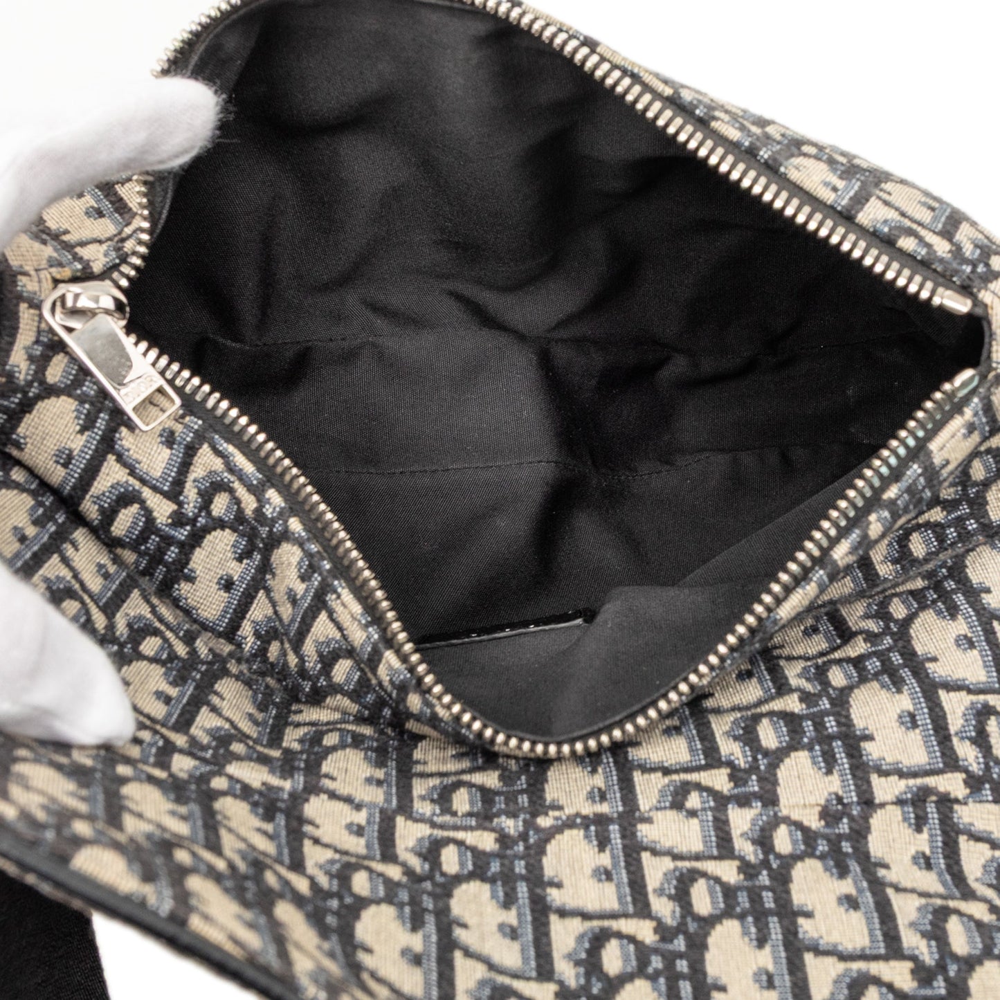 Dior Oblique Canvas Saddle Crossbody