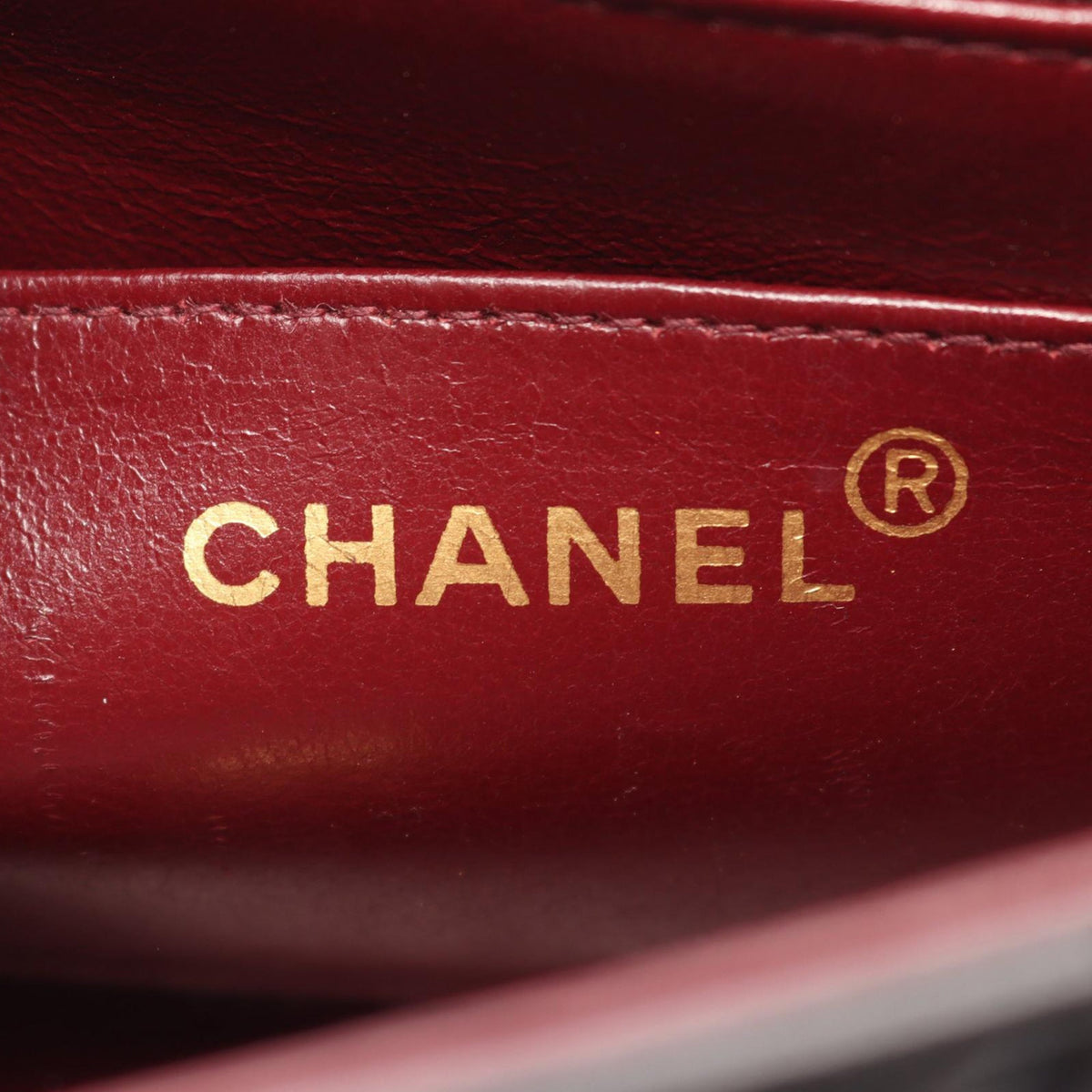 Chanel Small Lambskin Diana Flap — Black