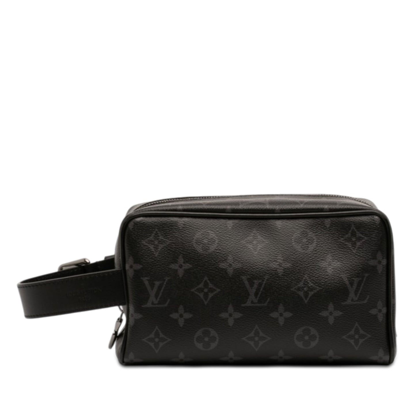Louis Vuitton Monogram Eclipse Locker Dopp Kit Clutch