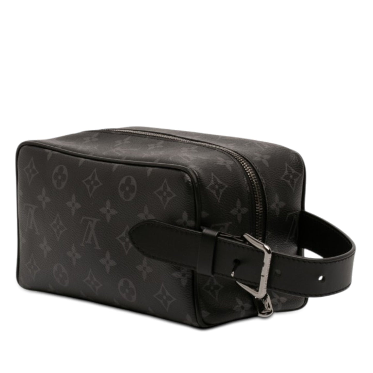 Louis Vuitton Monogram Eclipse Locker Dopp Kit Clutch