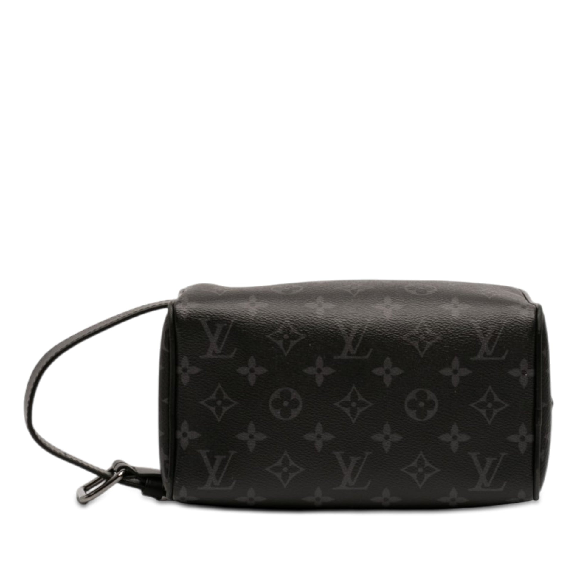 Louis Vuitton Monogram Eclipse Locker Dopp Kit Clutch