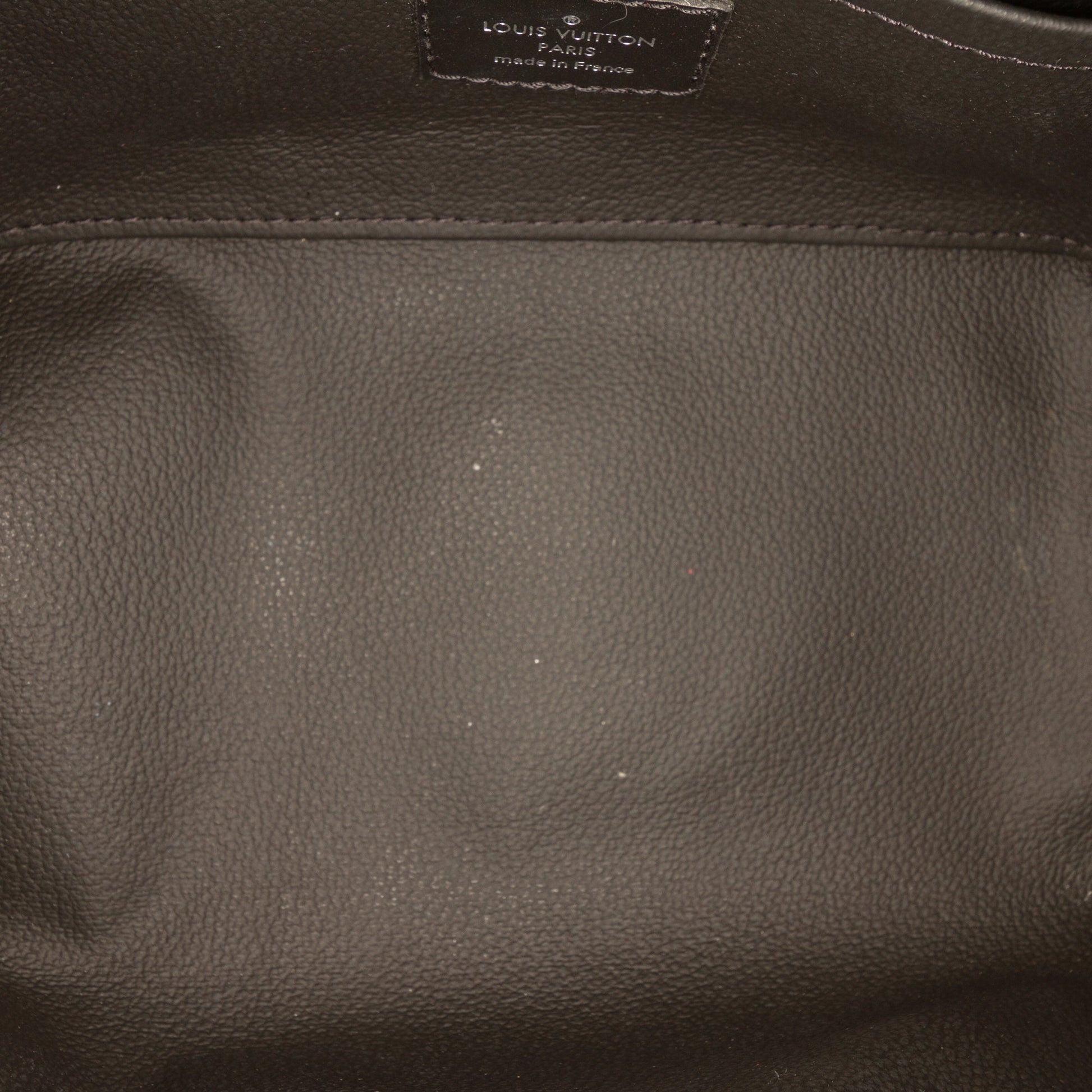 Louis Vuitton Monogram Eclipse Locker Dopp Kit Clutch