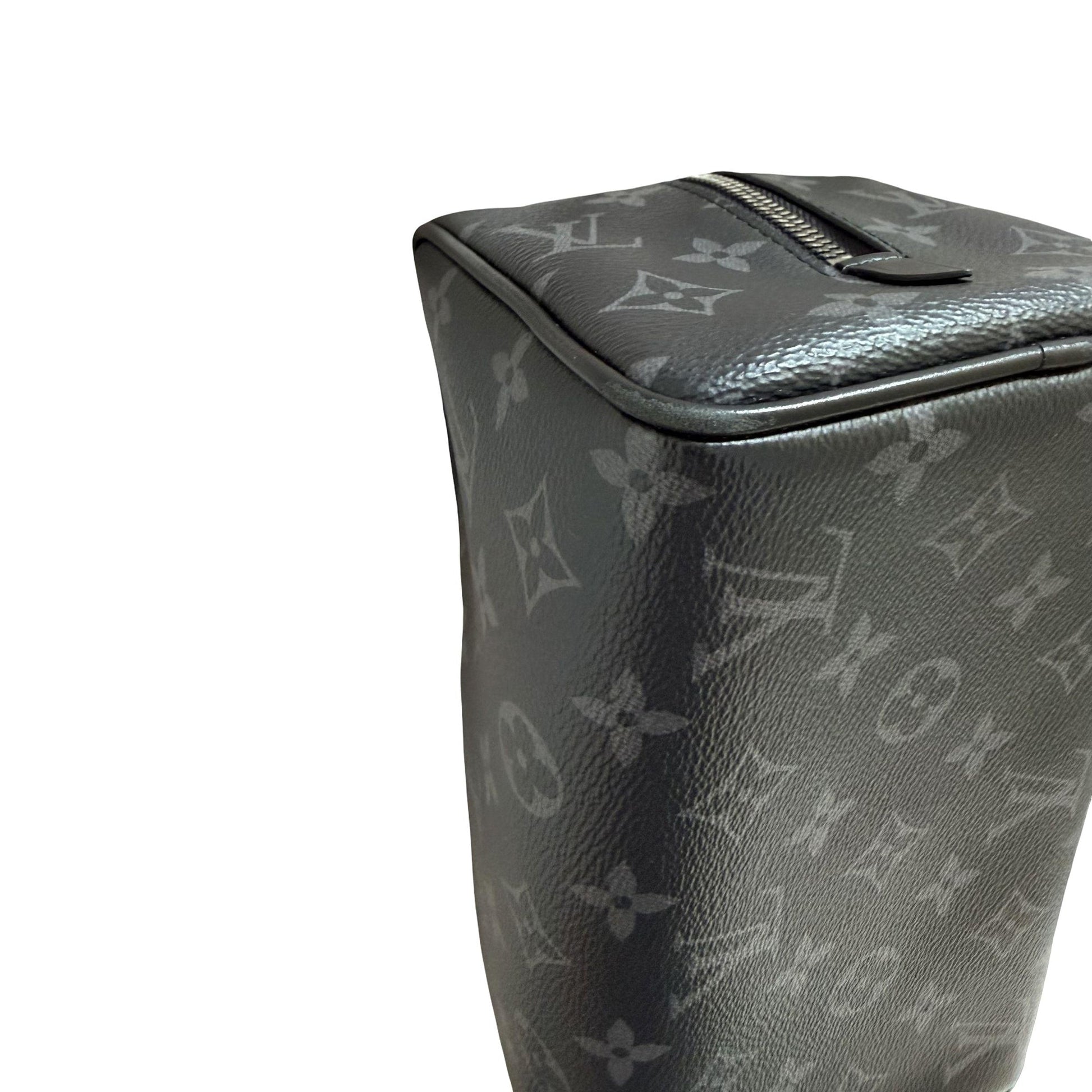 Louis Vuitton Monogram Eclipse Locker Dopp Kit Clutch